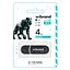 USB флеш накопитель Wibrand 4 ГБ Panther Black USB 2.0 (WI2.0/PA4P2B) - миниатюра 2