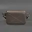 Шкіряна поясна сумка Dropbag Mini темно-бежева - мініатюра 9
