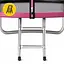 Батут с наружной сеткой 4FIZJO Classic 8FT 252 см Black/Pink (P-5907739314536) - миниатюра 4