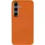 TPU чехол Epik Bonbon Metal Style для Samsung Galaxy S24/S25 Оранжевый / Papaya - миниатюра 1