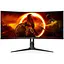 Монітор AOC 34" CU34G2XP/BK Black/Red teh0022223 - мініатюра 1