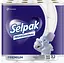 Папір туалетний Selpak Professional Premium целюлозний 3 шари 32 рулони - мініатюра 1