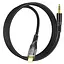 Аудіокабель HOCO UPA25 Transparent Discovery Edition Digital audio conversion cable iP Black - мініатюра 5
