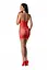 Бодистокинг Passion BS096 red - миниатюра 2