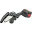 Аккумуляторная цепная электрическая пила Voltronic Chain Saw Mini  для обрезки деревьев и распиловки дров 15 см 24V зарядное устройство + аккумулятор - миниатюра 1