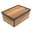 Коробка Qutu Trend Box Wood, 10 л (TREND BOX с/к WOOD 10л.) - мініатюра 1