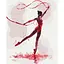 Картина за номерами на підрамнику Brushme Чарівна гімнастка - мініатюра 1