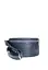 Шкіряна поясна сумка синя - мініатюра 2