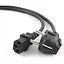 Шнур сетевой кабель питания сетевой 3x0.75 мм для ПК 1.8 м Atcom черный - миниатюра 1