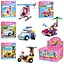 Конструктор SLUBAN Рожева мрія Транспорт, від 67 деталей, фігурки, (В асортименті) - мініатюра 2