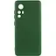 Чохол TPU Getman Liquid Silk Full Camera для Xiaomi Redmi Note 12S Зелений / Dark green - мініатюра 1
