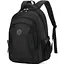 Універсальний міський рюкзак Justpack з ортопедичною спинкою 26х42х18 см чорний (8853) - мініатюра 3