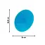 Силиконовая мочалка для купания новорожденных MGZ-0923(Blue) - миниатюра 2