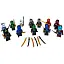 Набір ігрових фігурок Ніндзяго зі зброєю 12 шт. (0301E) - мініатюра 2