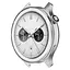 Безель металевий Sikai для смартгодинника Xiaomi Watch S3/S4 Silver-2 + захисне скло - мініатюра 2