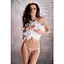Трусики мікро стрінги MT003 white - Passion One size - мініатюра 2