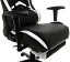 Геймерське крісло GT Racer чорне з білим (X-2534-F Black/White) - мініатюра 9