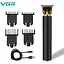 Професійна бездротова машинка для стрижки волосся VGR V-058 машинка для волосся бороди - мініатюра 1