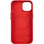Шкіряний чохол Epik Leather Case AA Plus with MagSafe для Apple iPhone 14, 6.1 Crimson - мініатюра 2