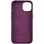 Шкіряний чохол Epik Leather Case AA Plus with MagSafe для Apple iPhone 14, 6.1 Dark Cherry - мініатюра 2
