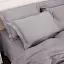 Простирадло MirSon Tencel №06 Gray 180x220 см (2200009370694) - мініатюра 5