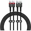 Кабель Baseus Cafule Charging Type-C to Type-C 100W 2m 2pcs Black (P10318306003-01) [141247] - мініатюра 1