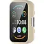 Чехол-накладка DK Пластик Gloss Стекло Full Cover для Huawei Watch Fit / Fit SE (016318) (ivory) - миниатюра 1
