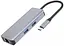 USB-хаб Proove Type-C-Хаб Iron Link 6 в 1 (2*USB3.0 + SD/TF + RJ45 + HDMI) серебристый (HBI700010004) - миниатюра 1