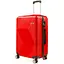 Валіза Середній (М) Полікарбонат На 4-х подвійних колесах 70л POLO ПК018-М Червоний - мініатюра 1