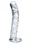 Фалоімітатор скляний Icicles No 60 15 см прозорий - мініатюра 3