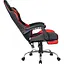 Крісло ігрове Defender Pilot 60 мм поліуретан Black/Red - мініатюра 6