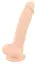 Фалоімітатор Silexd Premium Silicone Dildo Model 1 Size 7 18.8 см бежевий - мініатюра 5