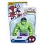 Игрушка-фигурка Hasbro Marvel Spidey and His Amazing Friends Hulk (F1462_F3996) - миниатюра 5