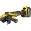 Шлифмашина угловая аккумуляторная DeWalt с АКБ и ЗУ DCG409VST1 - миниатюра 1