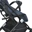 Детская прогулочная коляска-книга Bambi M 5727 Flash Blue Голубая - миниатюра 8
