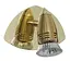 Світильник Brille HTL-25/1 настінний накладний спот Brass matt/Polished brass - мініатюра 1