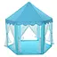 Дитячий намет "Піраміда" Bambi M 6113 140х140х135 см Синій - мініатюра 1