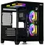 Корпус QUBE REEF ARGB Black (REEF_GBNU3) Без БП - мініатюра 1