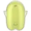 Вакуумний стимулятор із вібрацією Satisfyer Glowing Ghost Yellow - мініатюра 5