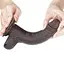Фалоімітатор із присоскою LoveToy Sliding-Skin Dildo 7 17.5 см коричневий - мініатюра 5