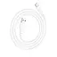 Дата кабель Hoco X93 Force USB to Type-C 27W (1m) White - мініатюра 2
