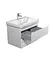Тумба Мойдодир Unik 70-A Белый с умывальником Vivace 70 Белый - миниатюра 2