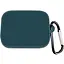 Чохол-накладка DK Silicone Candy Friendly з карабіном для OnePlus Buds Pro (green) - мініатюра 1