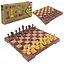 Набір настільних ігор "Магнітні шахи, шашки" 2 в 1 Bambi 2258, 24х24х2,5 см - мініатюра 6