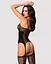 Бодістокінг Obsessive Bodystocking G314 імітація корсета та корсетного шнурівки S/M/L - мініатюра 2