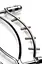 Зажим для половых губ Master Series Spread'Em Poker Vagina Clamp with Adjustable Pressure Screws - миниатюра 4