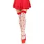 Панчохи Leg Avenue Polka Dot Mushroom Thigh Highs One Size - мініатюра 3