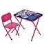 Дитячий столик складаний зі стільчиком M 5961-8 малиновий - мініатюра 1