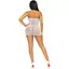 Міні-сукня Leg Avenue Rhinestone halter mini dress White One size - мініатюра 6