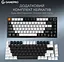 Клавиатура игровая механическая GamePro MK-160-B MAX USB Hot-Swap Outemu Magnetic Switch Black-White - миниатюра 13